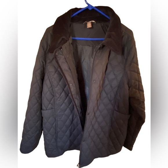 NWOT Women’s Plus Size Quilted Jacket (3XL; color: black) - Picture 3 of 7